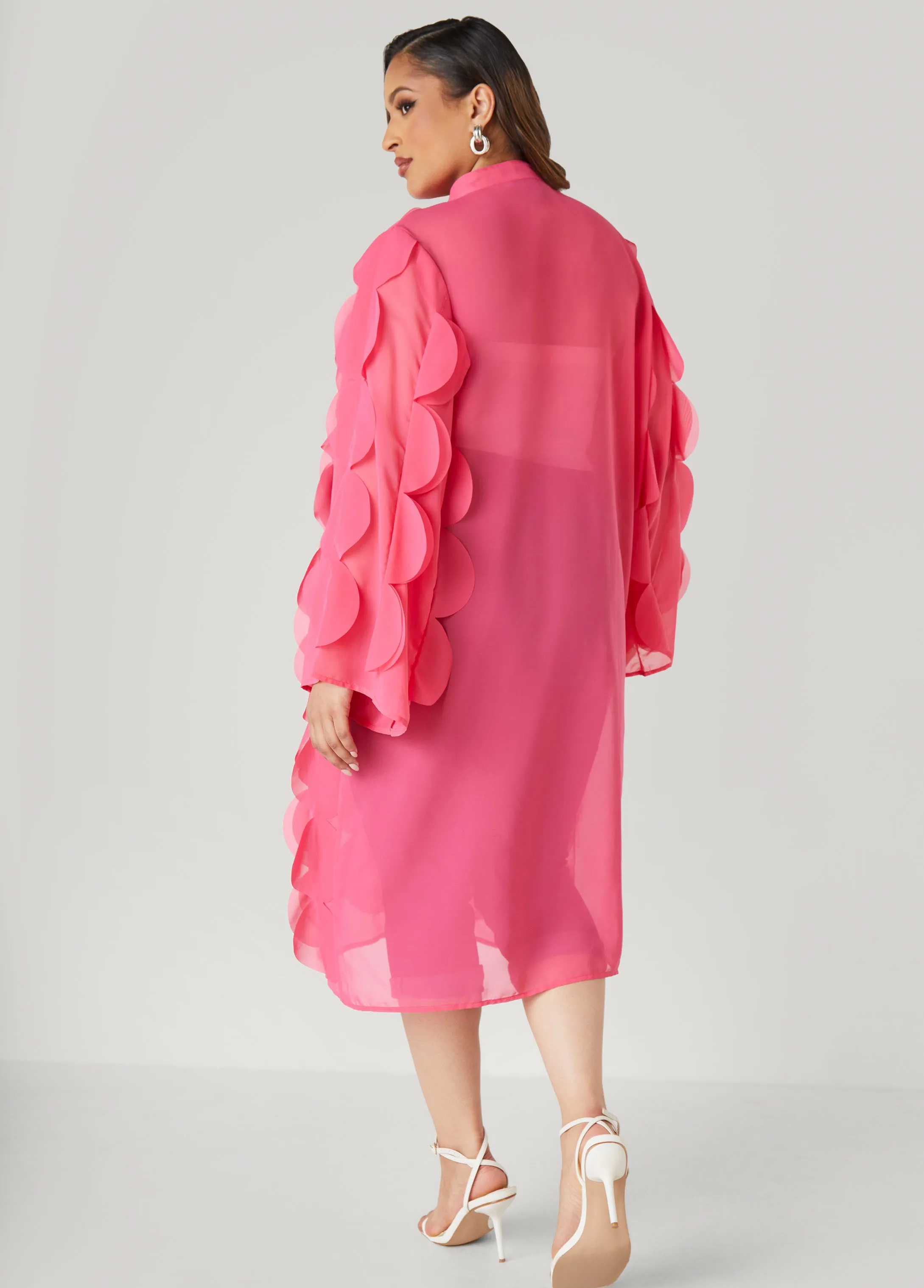 Circle Applique Duster sold by Ashley Stewart product image thumbnail 2