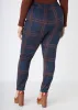 High Rise Plaid Leggings sold by Ashley Stewart