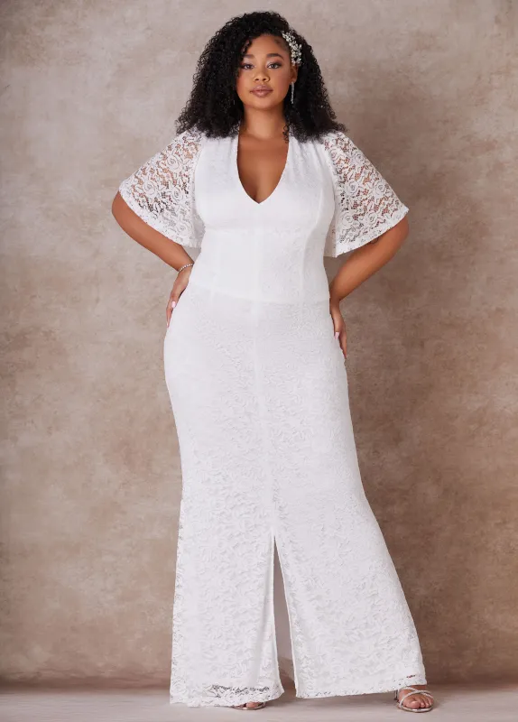 The Eliza Wedding Gown sold by Ashley Stewart