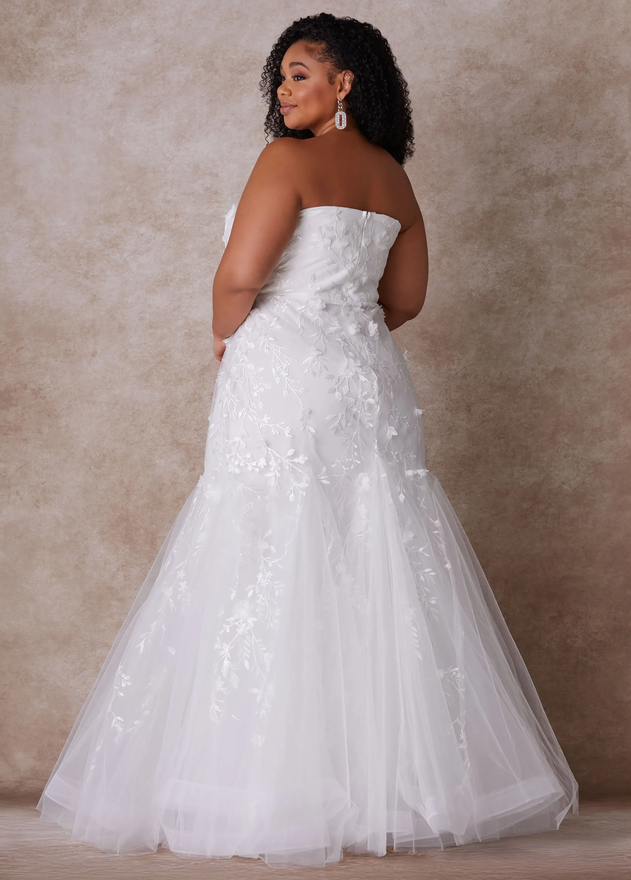 The Rochelle Wedding Gown sold by Ashley Stewart product image thumbnail 2