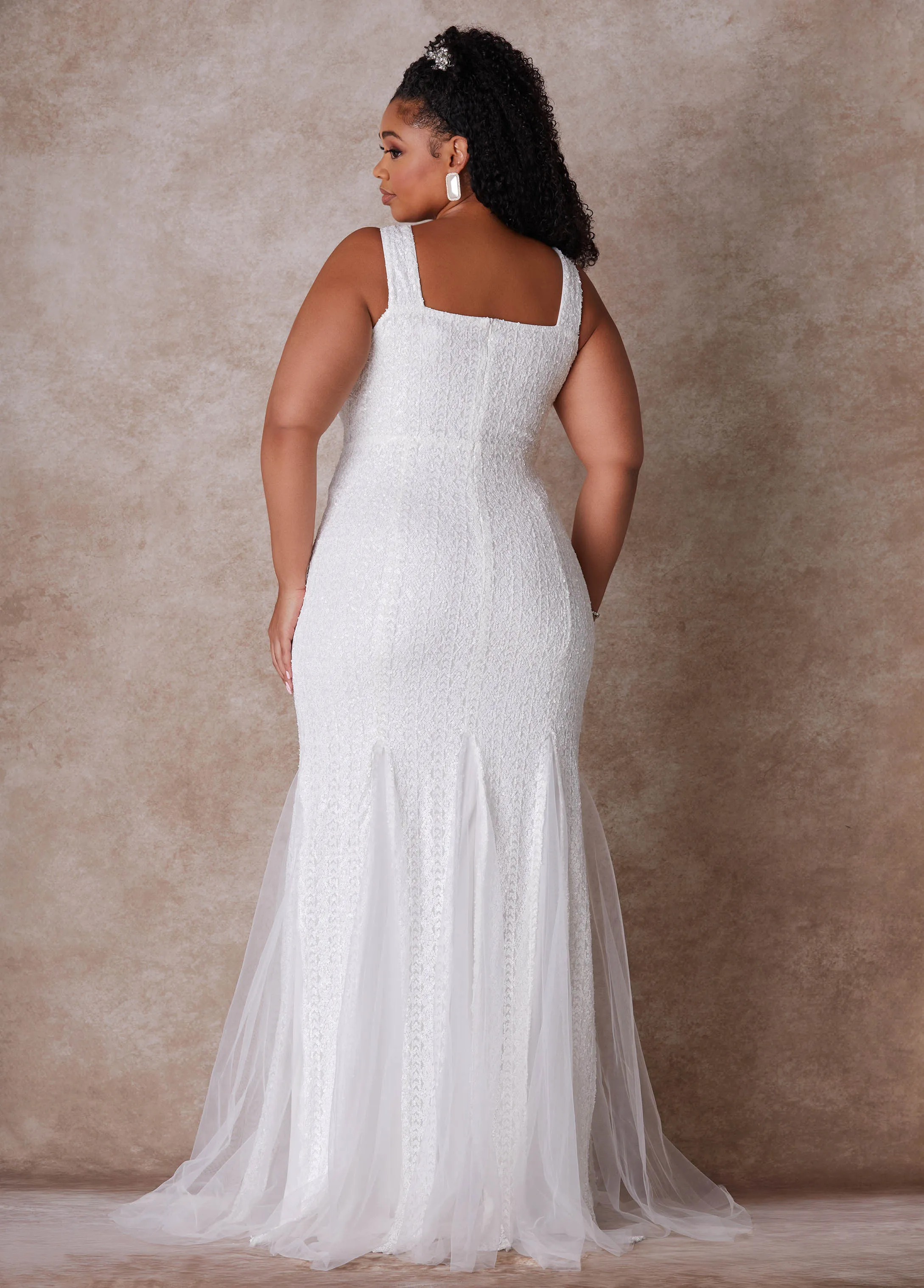 The Shera Wedding Gown sold by Ashley Stewart product image thumbnail 2