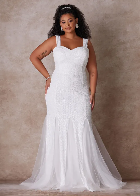 The Shera Wedding Gown sold by Ashley Stewart