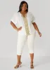 Embroidered Eyelet Top sold by Ashley Stewart
