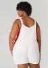Nicole Miller Gauze Coverup Romper sold by Ashley Stewart