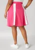 Stripe Trimmed Tennis Skirt sold by Ashley Stewart