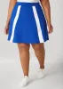Stripe Trimmed Tennis Skirt sold by Ashley Stewart