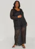 Wide Leg Lace Pants sold by Ashley Stewart