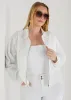 Cotton And Linen Jacket sold by Ashley Stewart