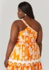 One Shoulder Floral Top sold by Ashley Stewart