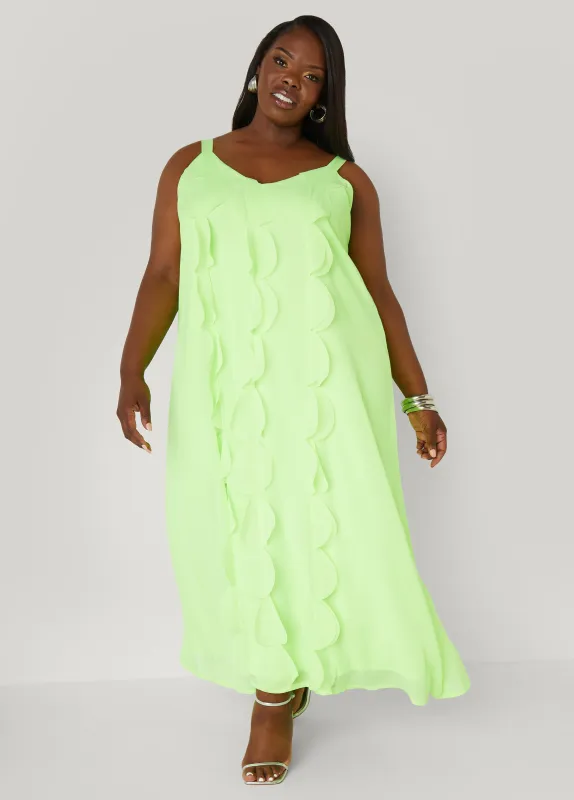 Appliqued Maxi Dress sold by Ashley Stewart