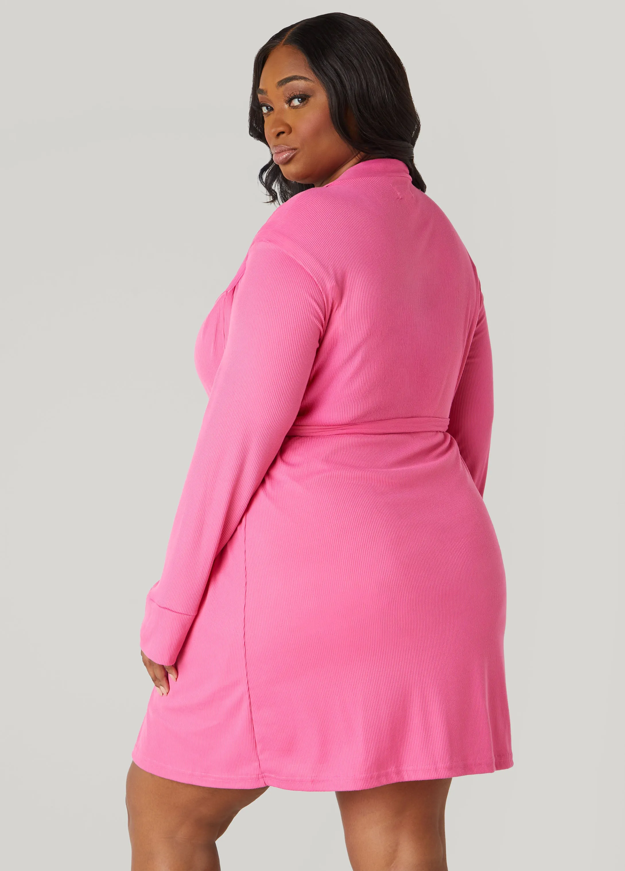 Love To Sleep Two Pc Robe Set sold by Ashley Stewart product image thumbnail 2