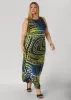 Tribal Print Maxi Dress sold by Ashley Stewart