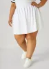 Pleated Terry Tennis Skort sold by Ashley Stewart