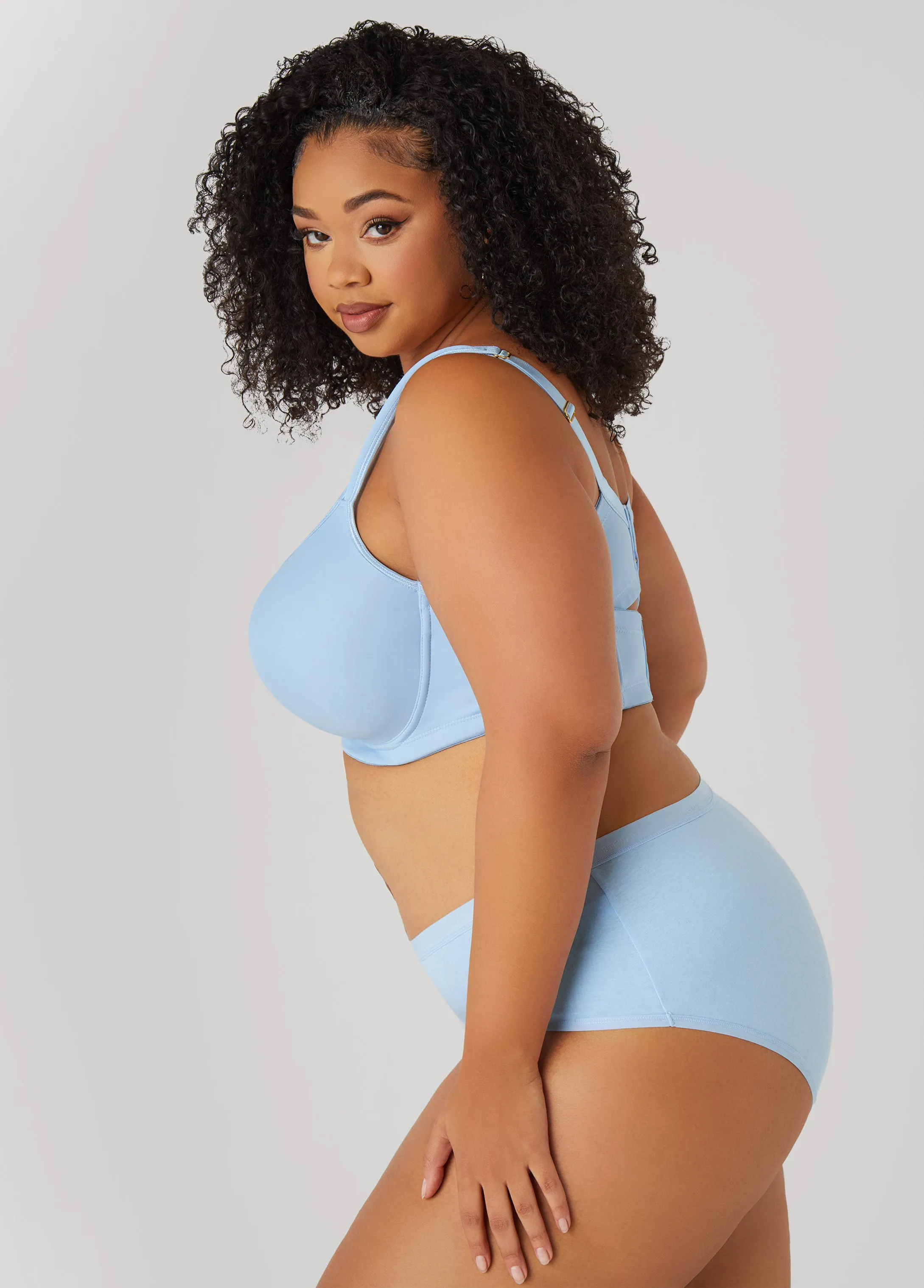 Butterfly Charm Plunge Butterfly Bra sold by Ashley Stewart product image thumbnail 3