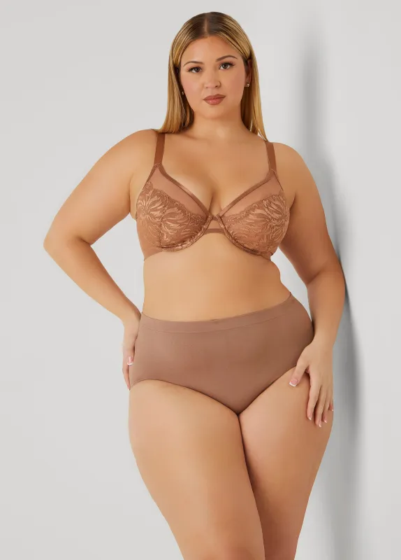 Seamless Logo Briefs sold by Ashley Stewart
