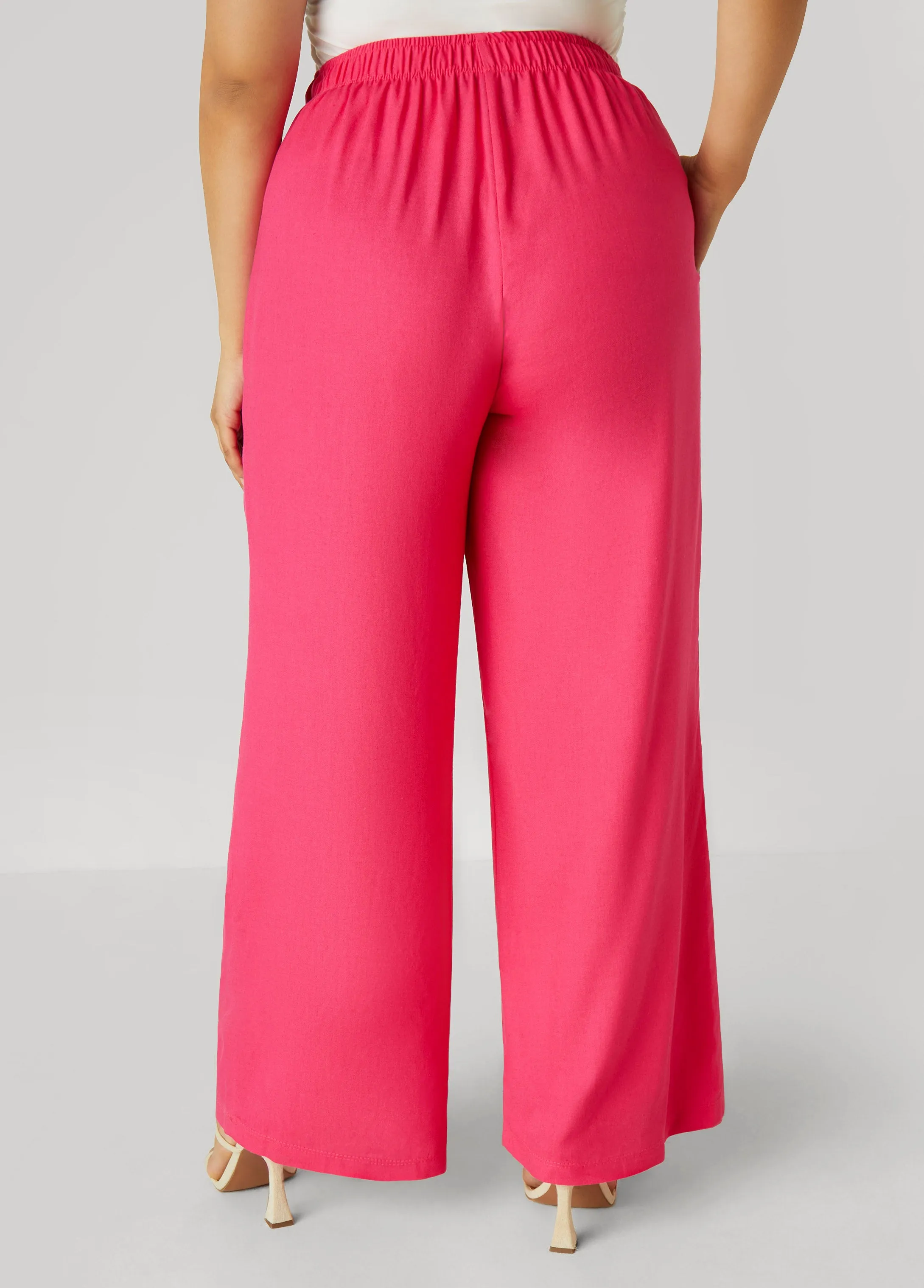 High Waist Wide Leg Pants sold by Ashley Stewart product image thumbnail 5