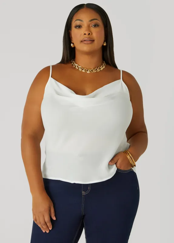 Cowl Neck Tank sold by Ashley Stewart