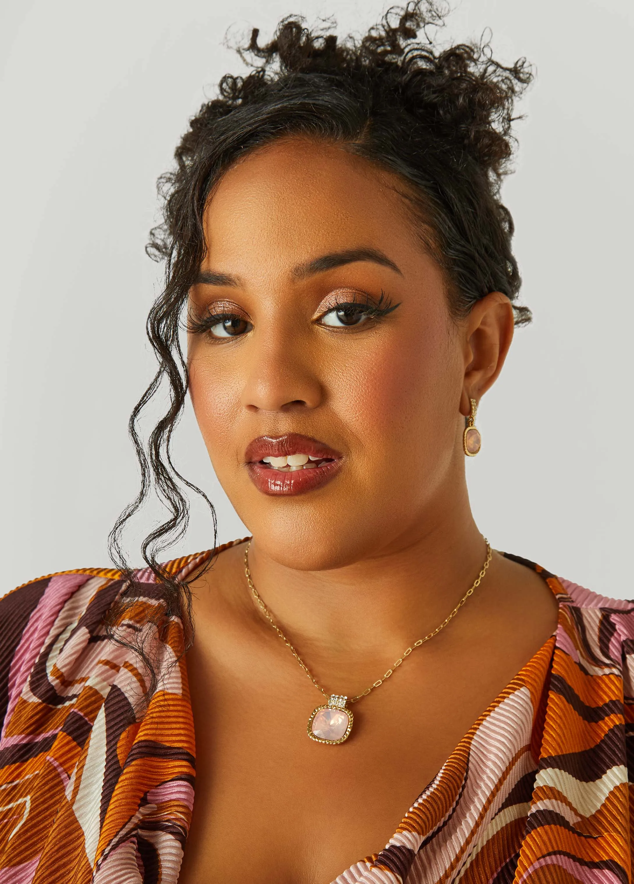 Crystal Necklace Set sold by Ashley Stewart