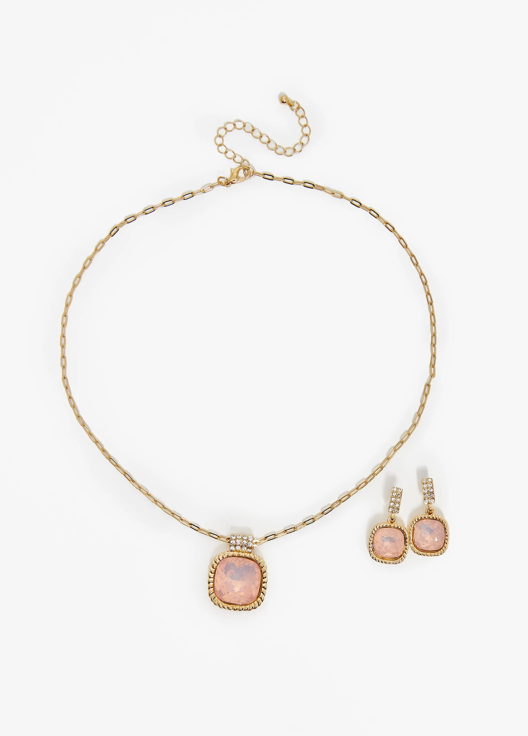 Crystal Necklace Set sold by Ashley Stewart product image thumbnail 2