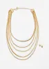 Tiered Gold Tone Necklace Set sold by Ashley Stewart