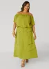 Textured Maxi Cargo Skirt sold by Ashley Stewart