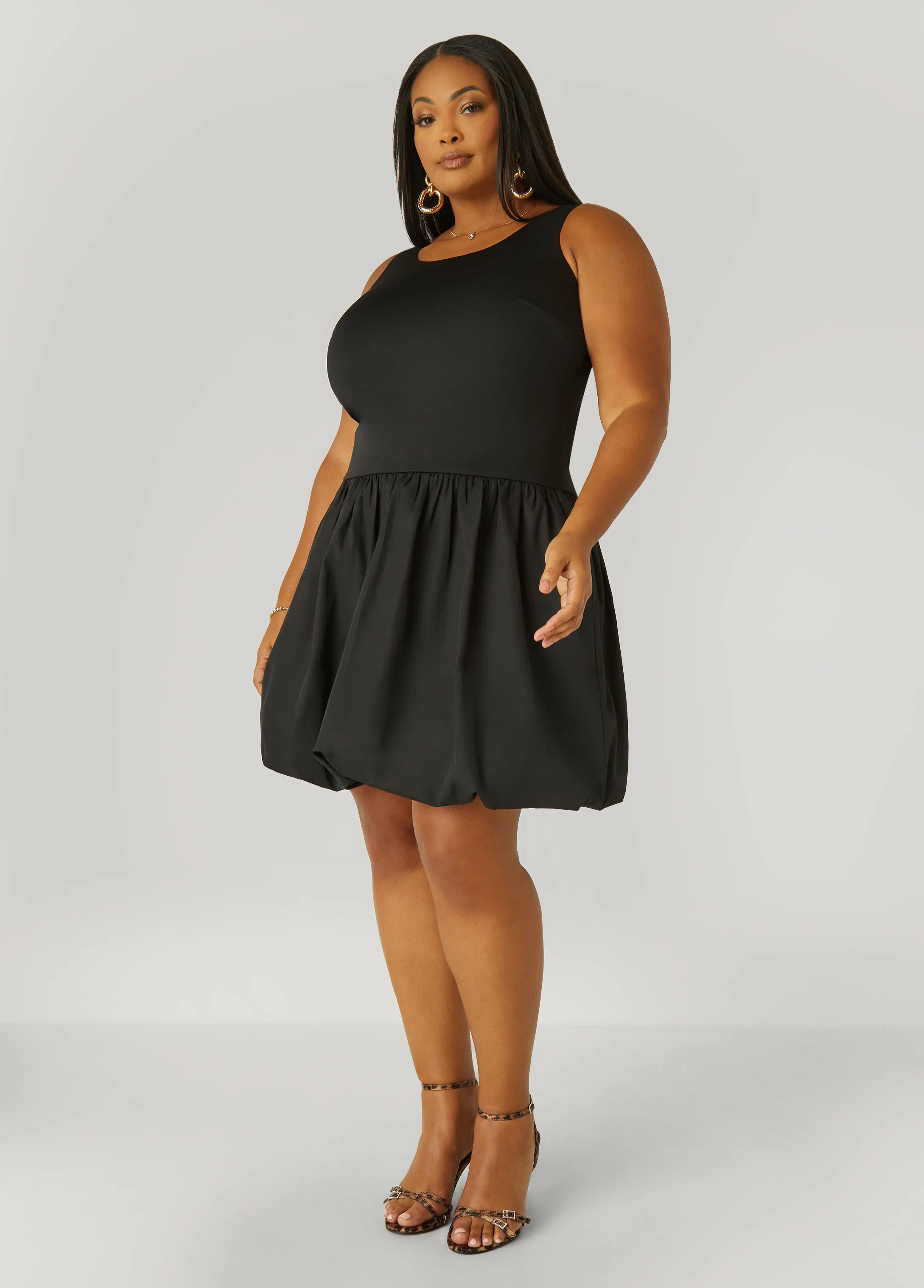 Tank Bubble Dress sold by Ashley Stewart product image thumbnail 4