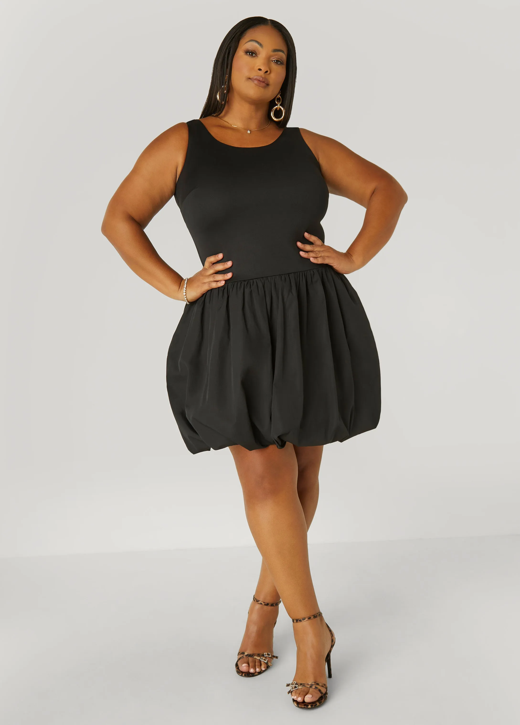 Tank Bubble Dress sold by Ashley Stewart