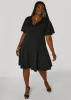 Flutter Sleeve A Line Dress sold by Ashley Stewart
