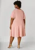 Flutter Sleeve A Line Dress sold by Ashley Stewart