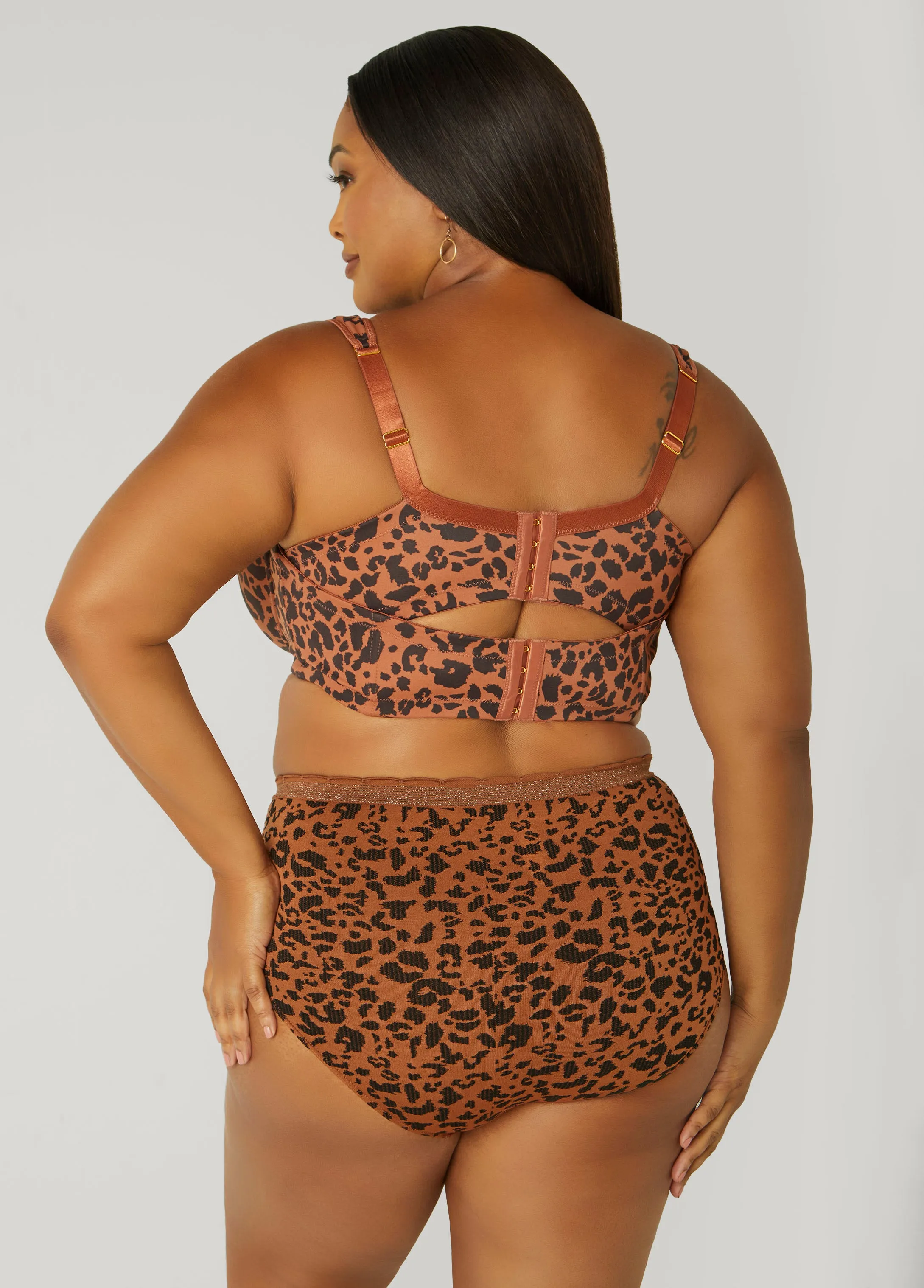 Seamless Leopard Briefs sold by Ashley Stewart product image thumbnail 2