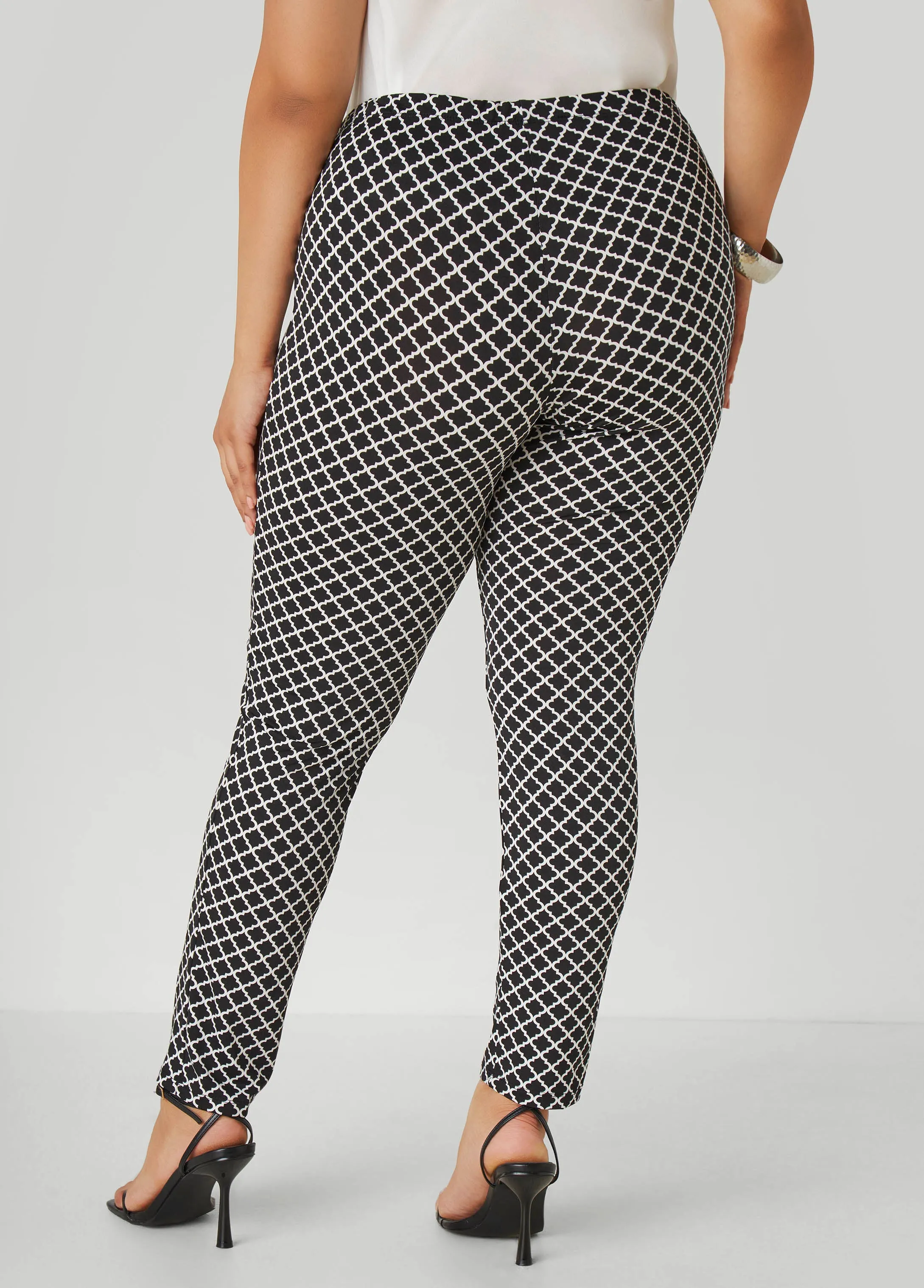 Printed High Rise Leggings sold by Ashley Stewart product image thumbnail 2