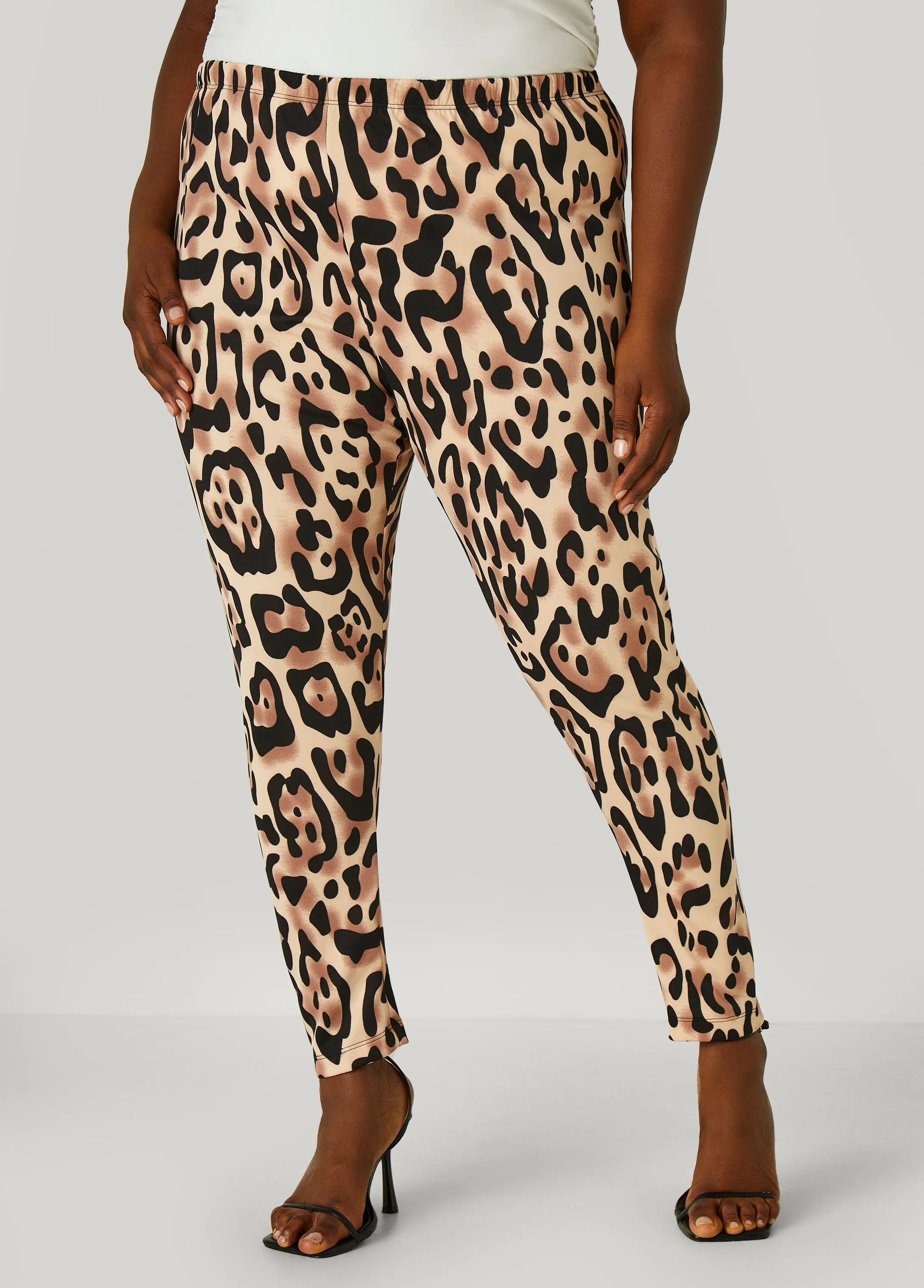 Animal Print Leggings sold by Ashley Stewart product image thumbnail 3