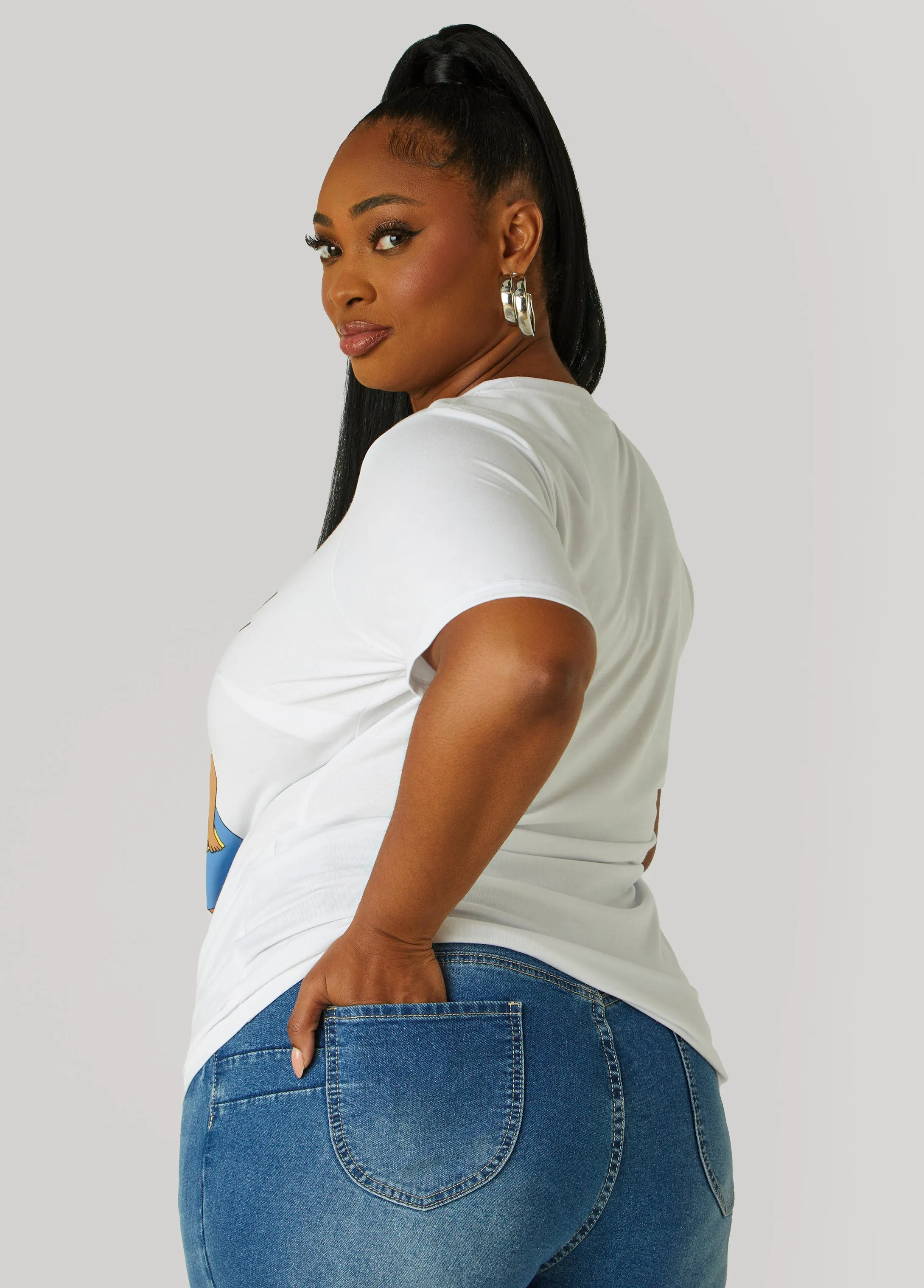 Sisterhood Graphic Tee sold by Ashley Stewart product image thumbnail 2
