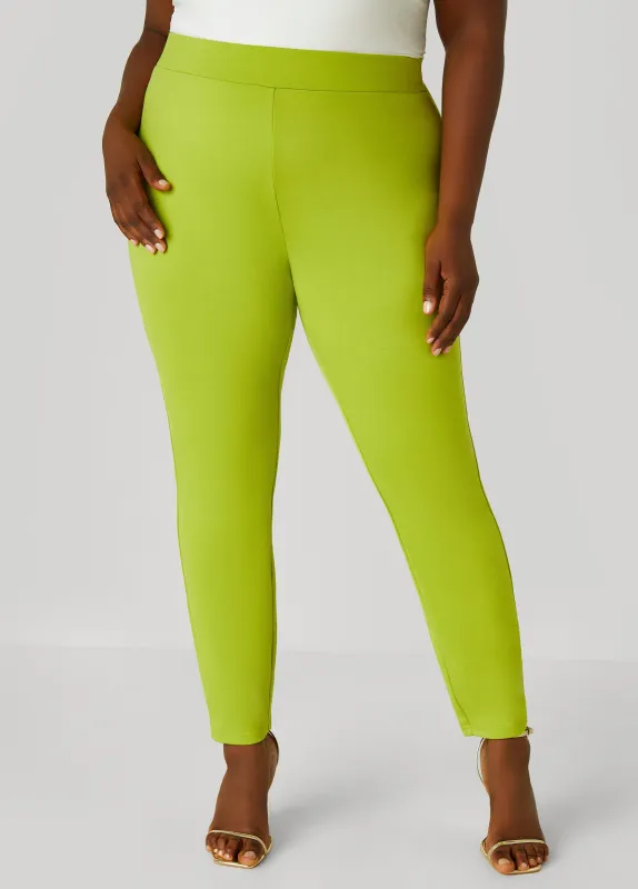 Ponte High Waist Pull On Leggings sold by Ashley Stewart