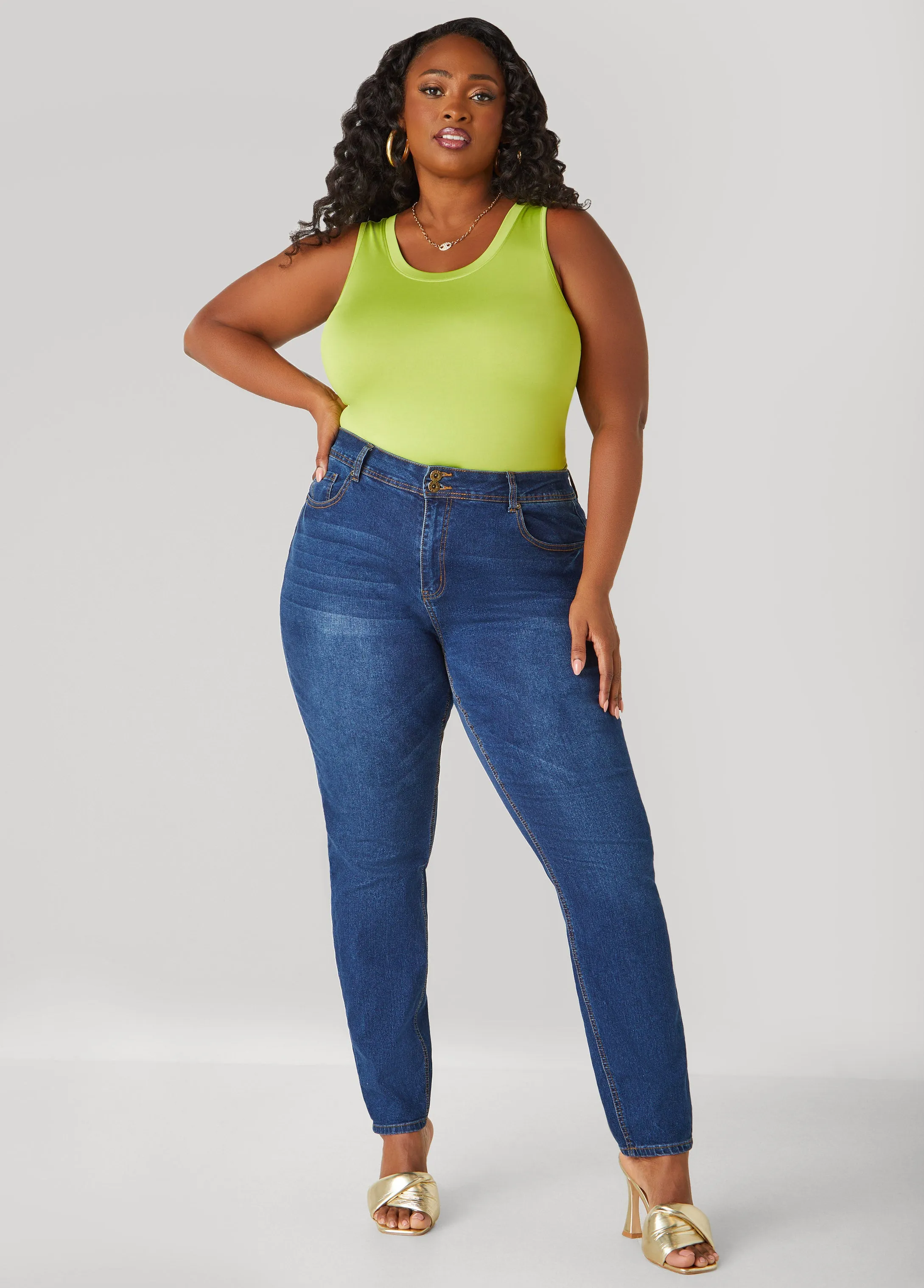 The Basic Cami Top sold by Ashley Stewart product image thumbnail 3