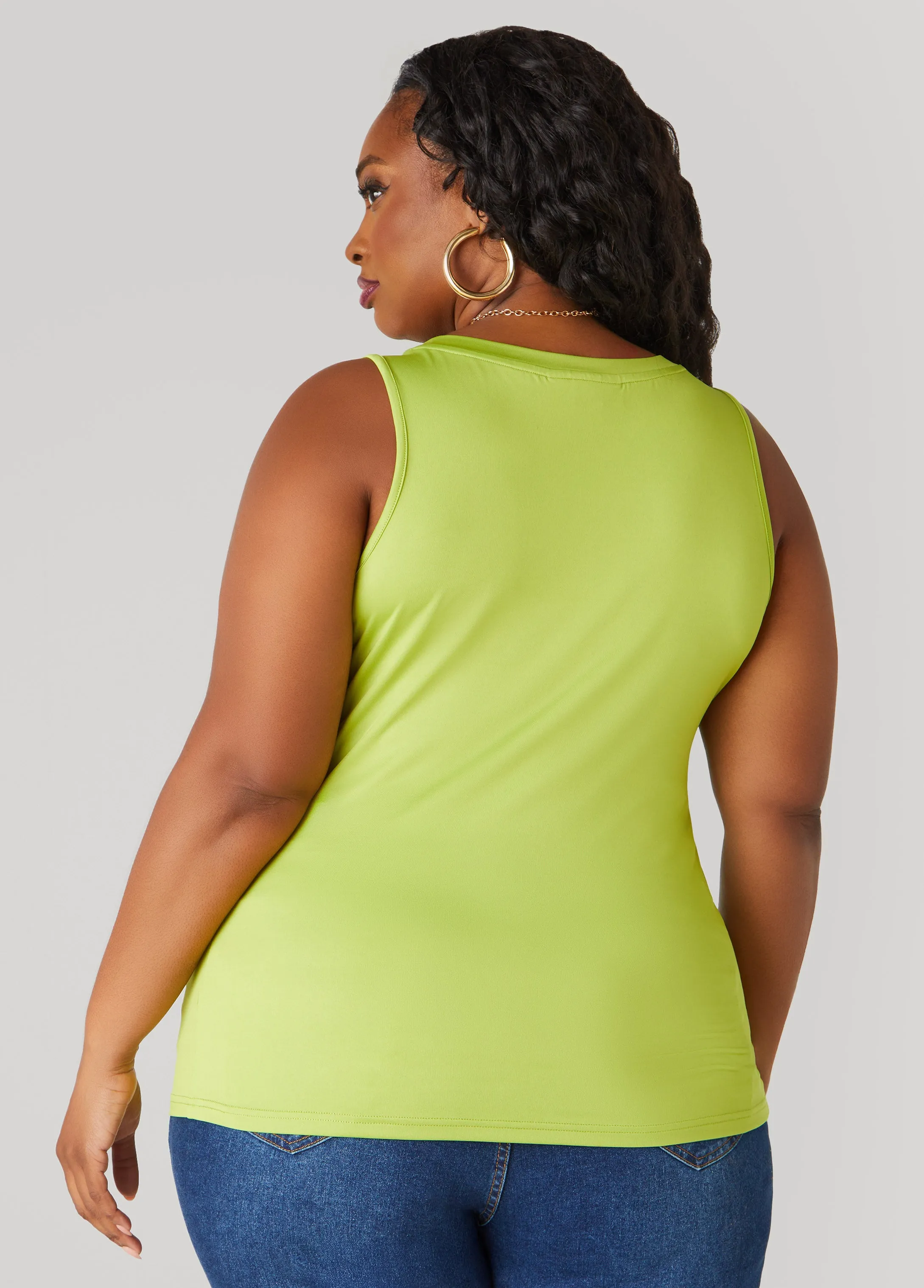 The Basic Cami Top sold by Ashley Stewart product image thumbnail 2