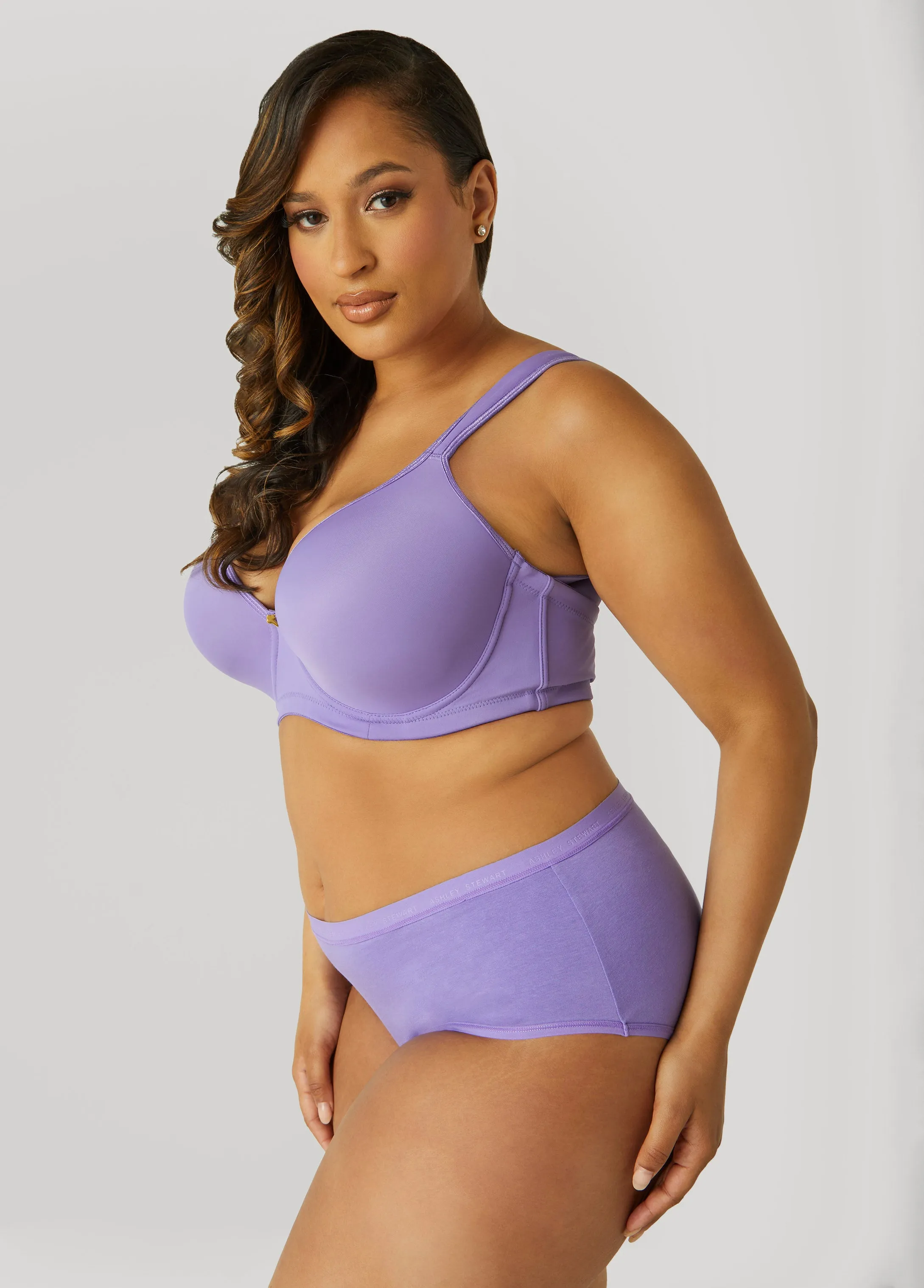 Butterfly Embellished Plunge Butterfly Bra sold by Ashley Stewart product image thumbnail 4