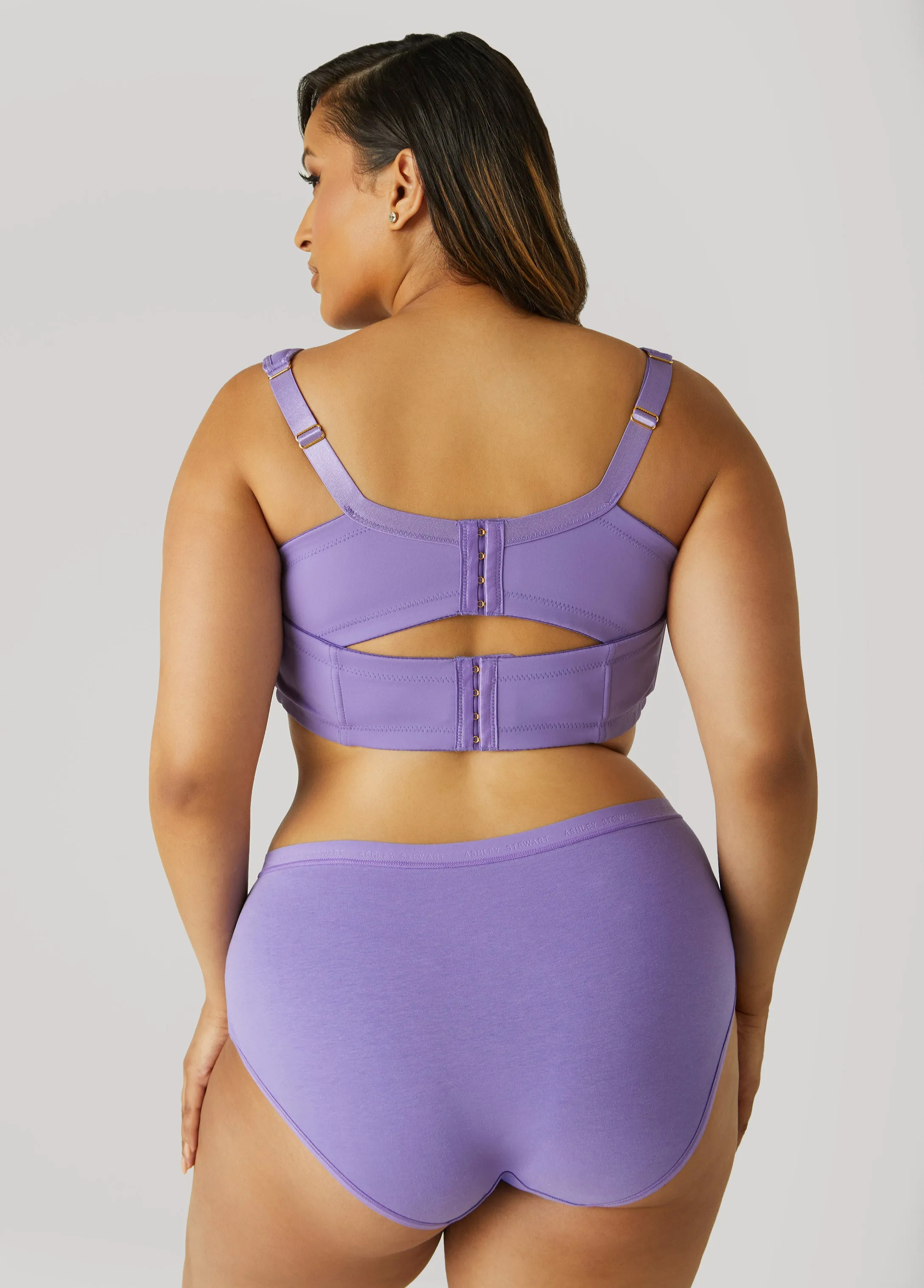 Butterfly Embellished Plunge Butterfly Bra sold by Ashley Stewart product image thumbnail 2