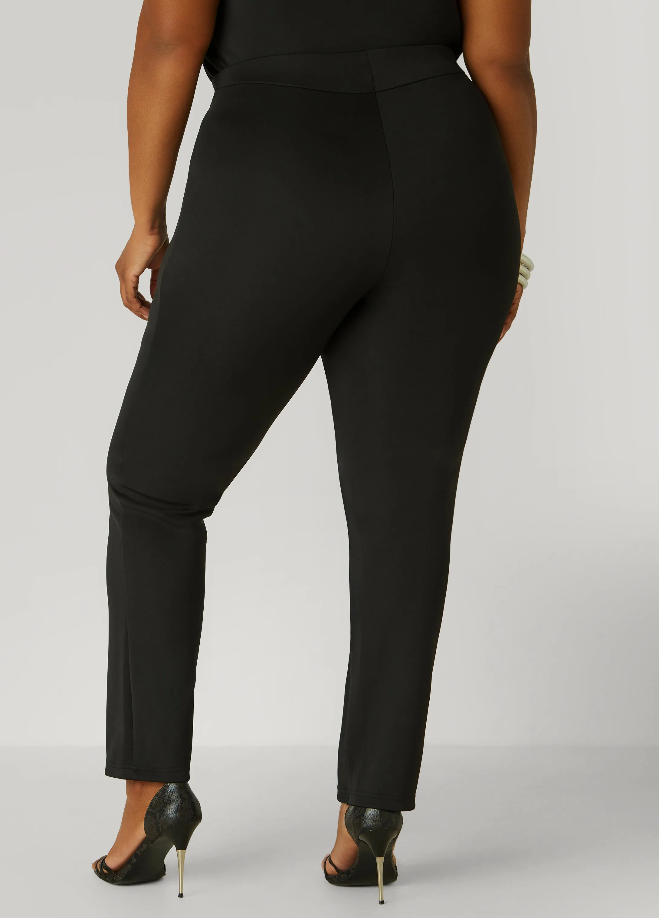 Snap Detailed Leggings sold by Ashley Stewart product image thumbnail 2