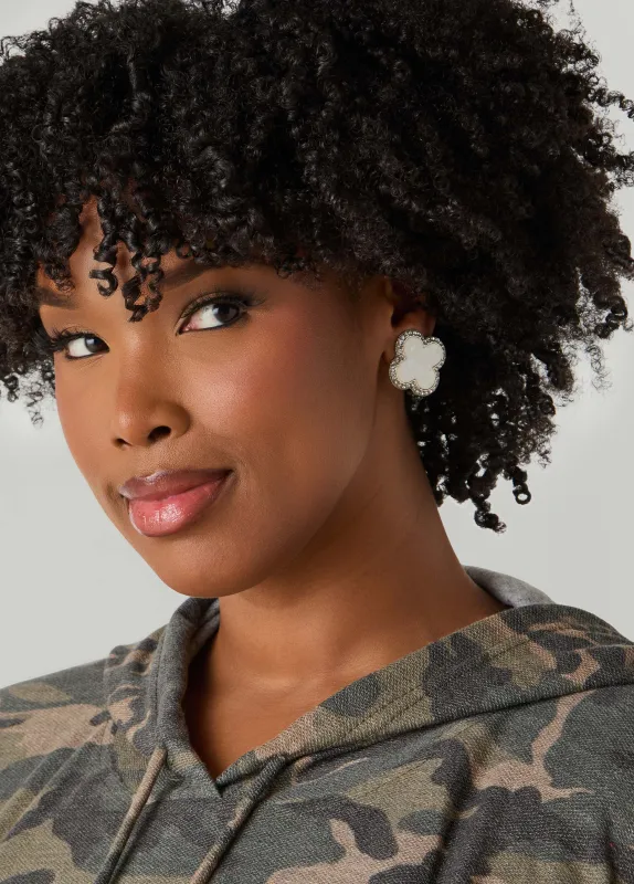 Clip On Clover Earrings sold by Ashley Stewart