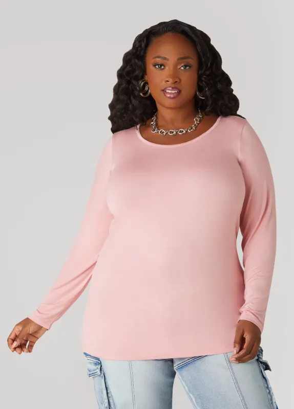 Long Sleeved Jersey Tunic sold by Ashley Stewart