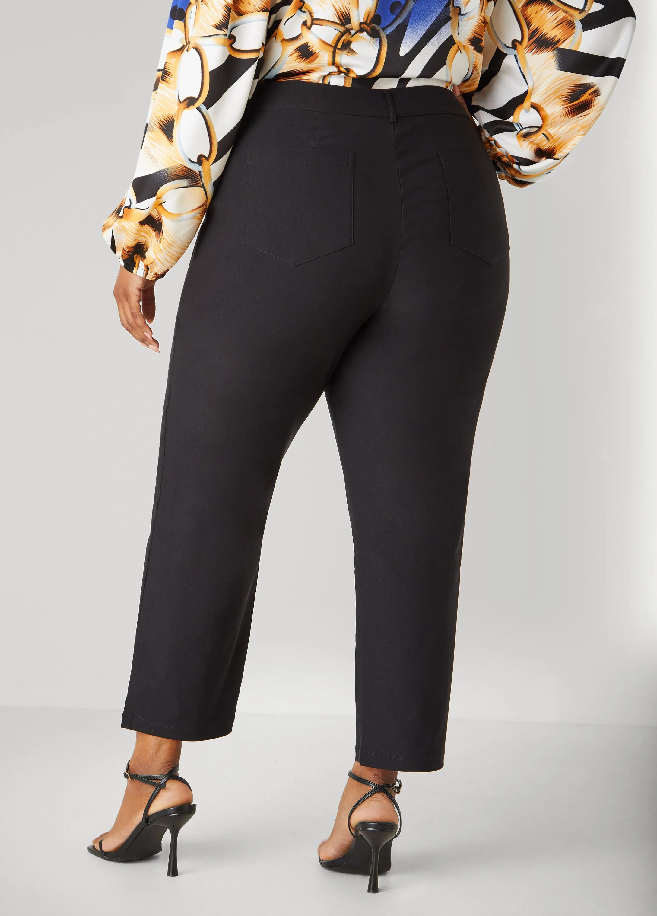 Millennium Patch Pocket Trousers sold by Ashley Stewart product image thumbnail 2
