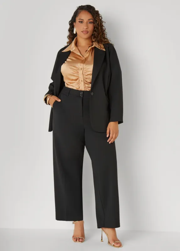 Straight Leg Trousers sold by Ashley Stewart