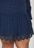 Crochet Trimmed Pompom Dress sold by Ashley Stewart