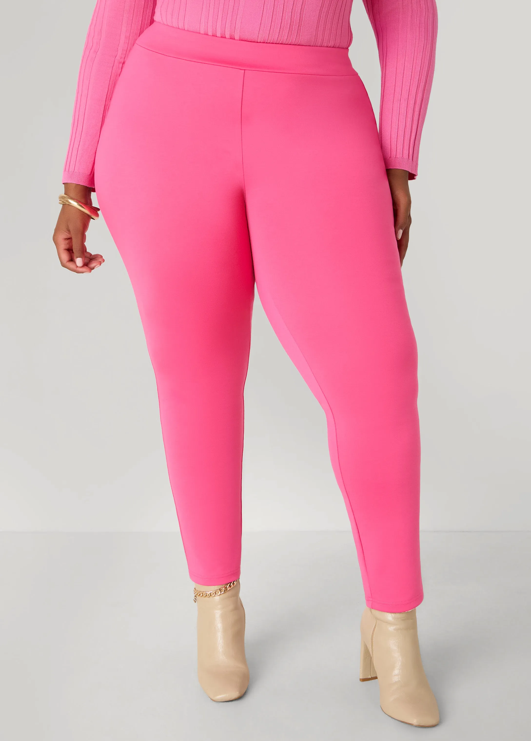 High Rise Ponte Leggings sold by Ashley Stewart product image thumbnail 5