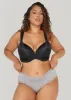Lace Trimmed Microfiber Hipsters sold by Ashley Stewart
