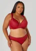 Lace Trimmed Microfiber Hipsters sold by Ashley Stewart