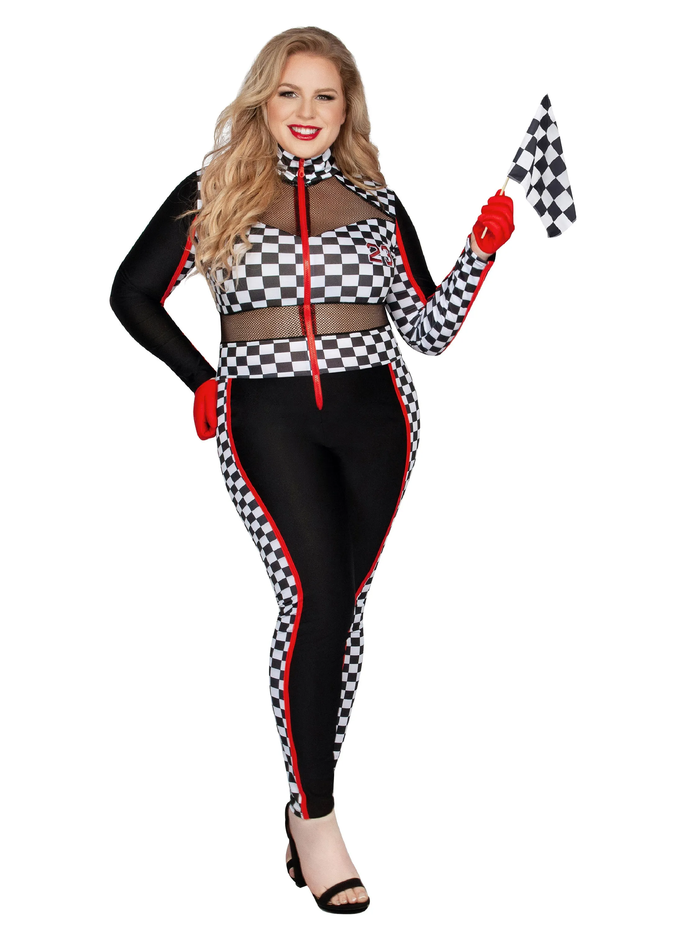 Racy Racer Halloween Costume sold by Ashley Stewart