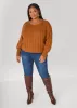 Cable Knit Sweater sold by Ashley Stewart