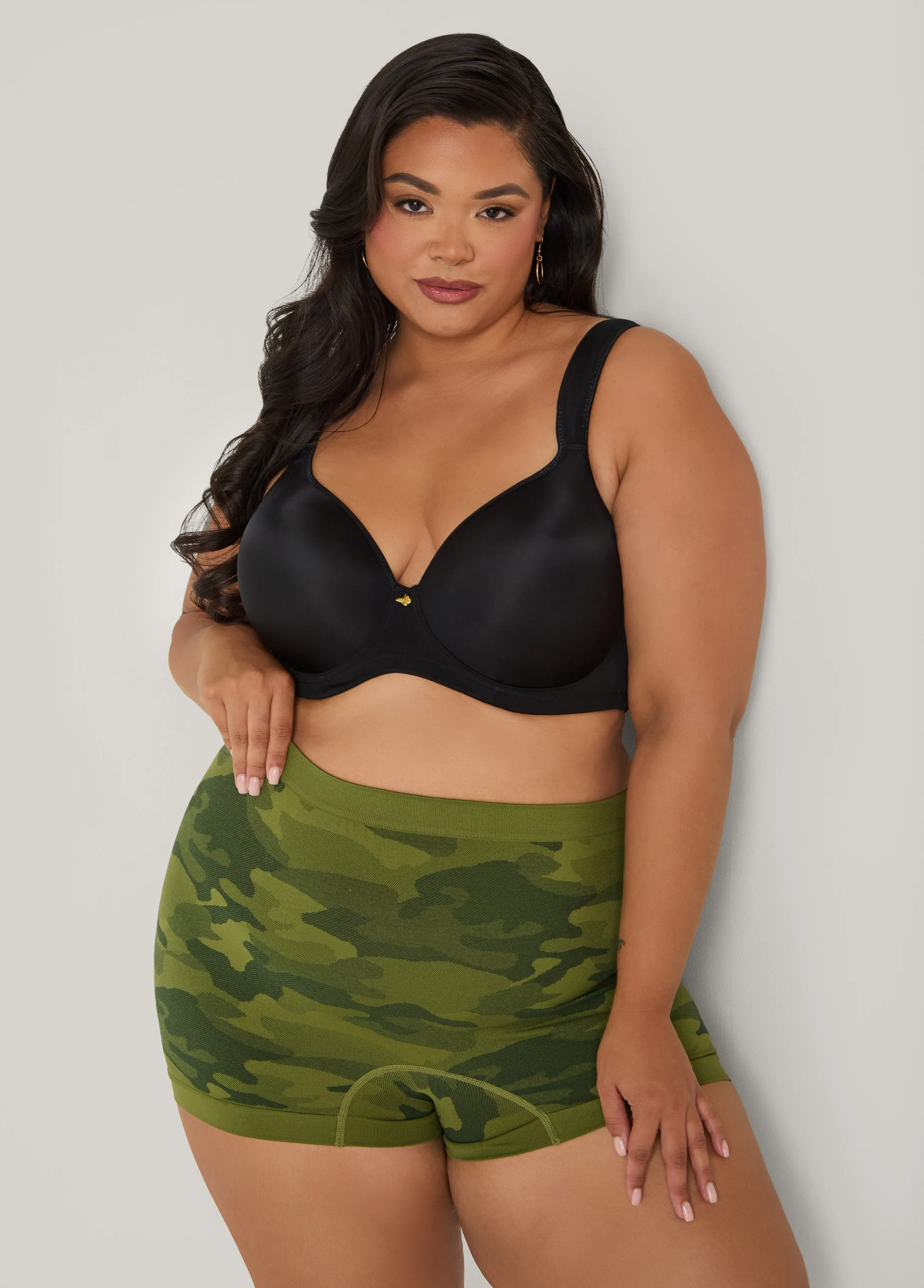 Seamless Camo Boyshorts sold by Ashley Stewart product image thumbnail 5